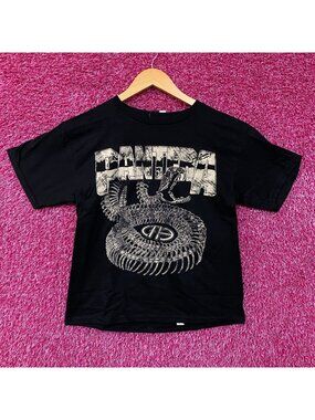 Pantera Cowboys From Hell Snake Skeleton Graphic T-Shirt XS